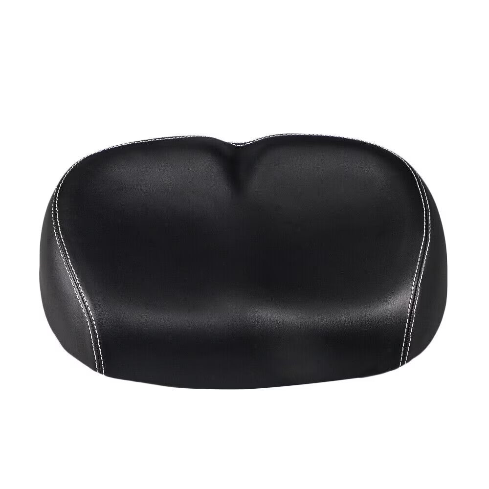 Black PU Pad Noseless Bicycle Seat Cushion Z64127