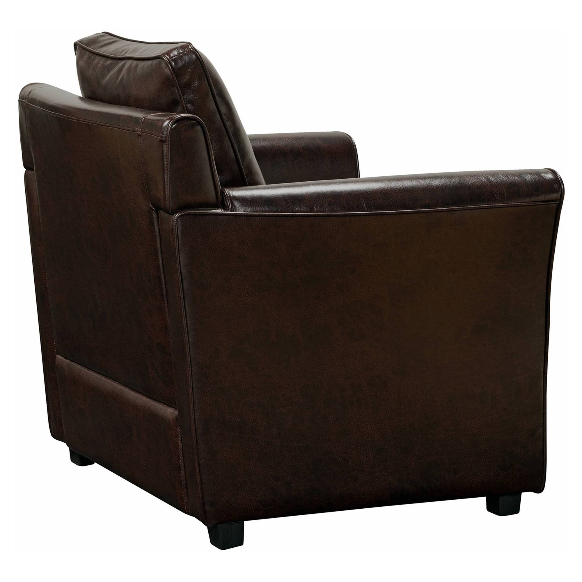 Upholstered Accent Chair Brown T3280