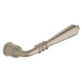 Pair of Estate Levers Without Rosettes Satin Nickel C9693