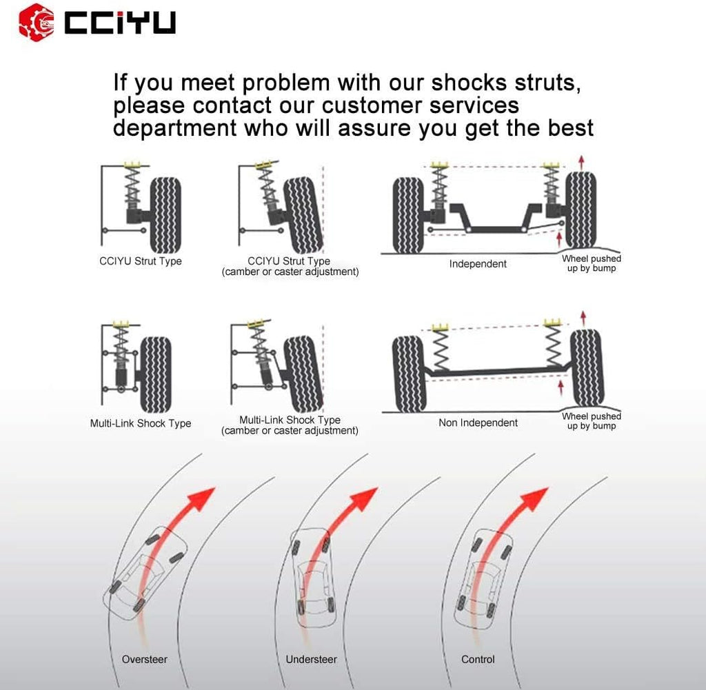 2 x Front Struts Shock Absorbers Pack of 2 A756