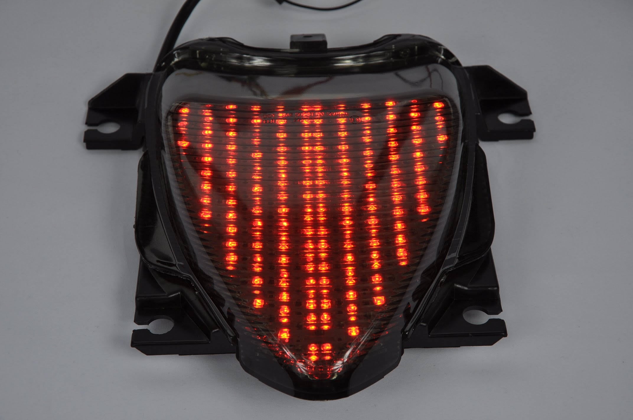 Sequential Motorcycle LED Taillights with Integrated Turn Signal X32411