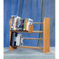 Solid Oak 2 Row DVD-VHS Rack U69097