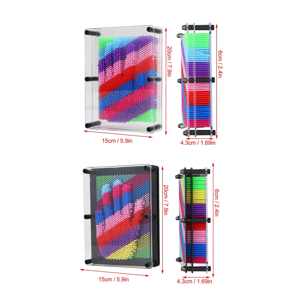 3d Pin Art Toy Needle Board D295