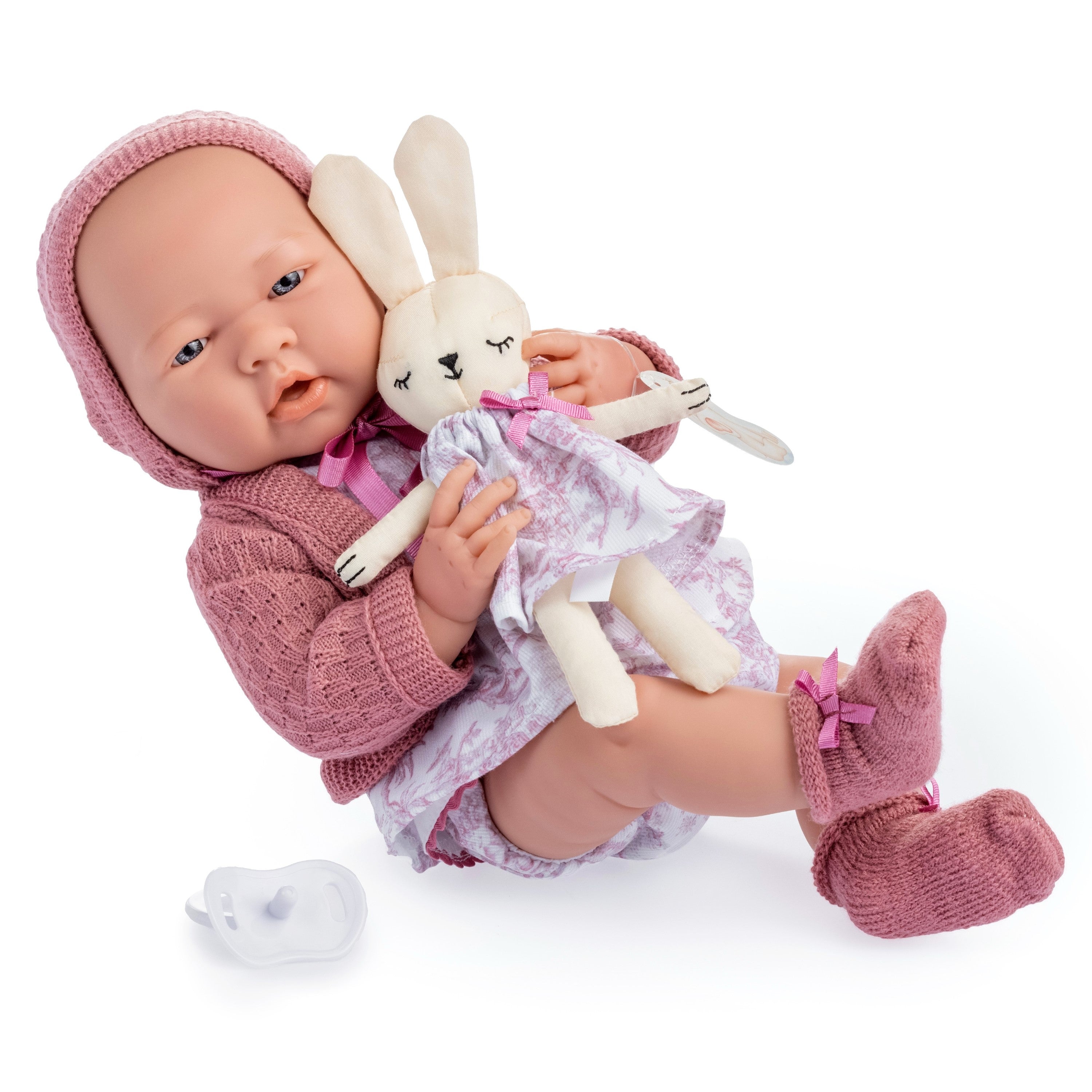 15 in. All-Vinyl Baby Doll Set with Accessories W990