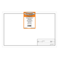 11 x 17 Unprinted Vellum 100-sheet-pack E84148