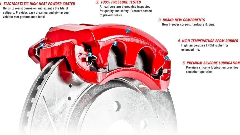 Front Z36 Truck and Tow Brake Kit with Calipers X242186