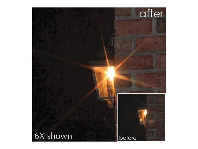 8 Point Star Filter 4x4x22 Resin L394