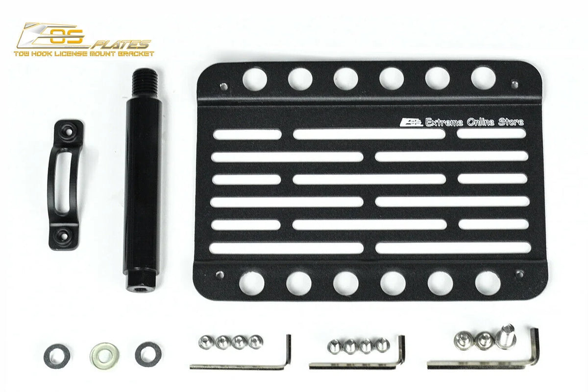 Tow Hook License Plate Relocator Mount Bracket G6095