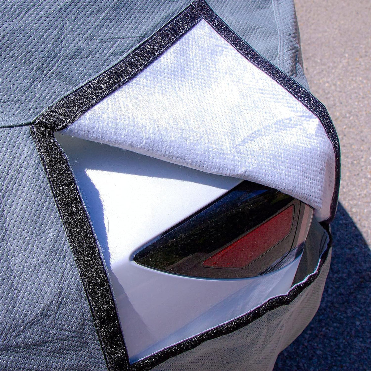 Gray Waterproof Car Cover for Tesla Model 3 A304
