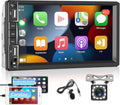 7 Inch Touch Screen Double Din Car Stereo with Bluetooth Backup Camera M3303