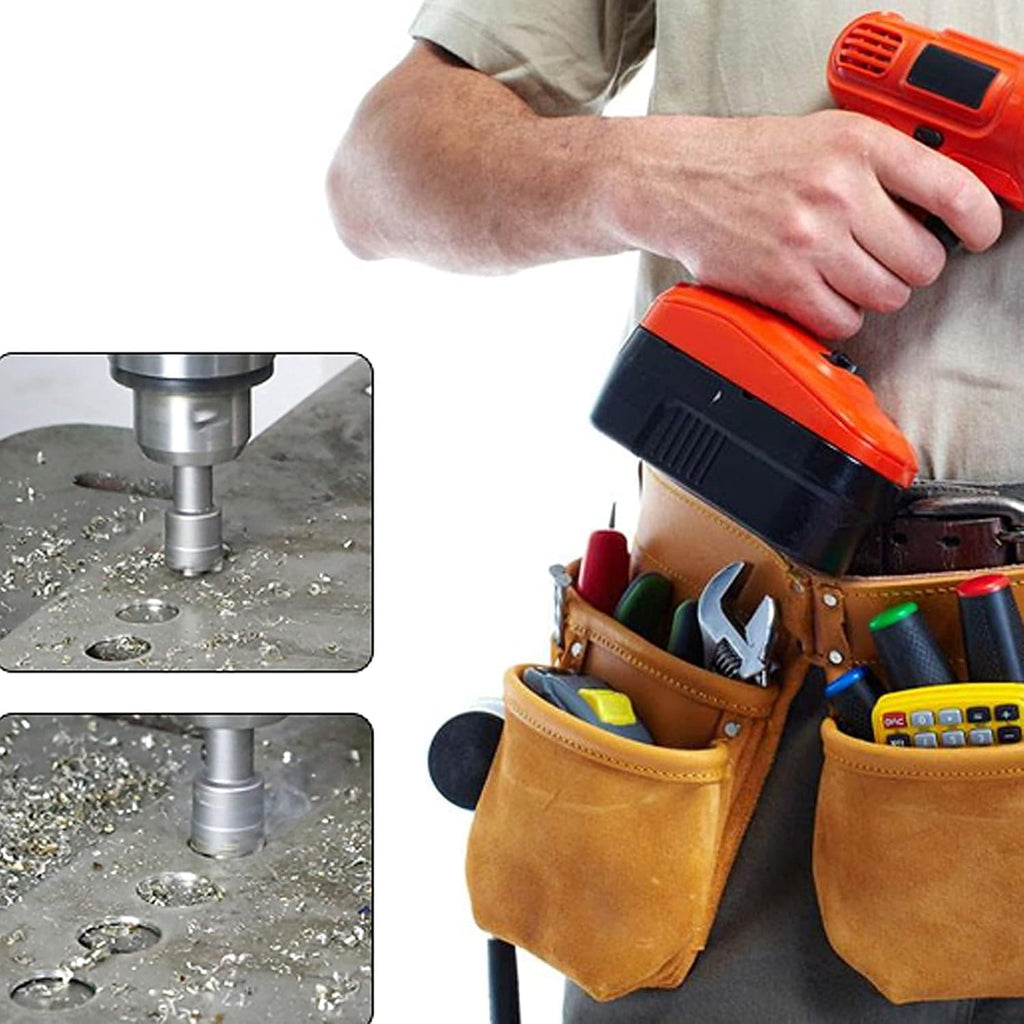 3Pcs Tungsten Carbide Tipped Hole Saw Kit with Storage Case T52089