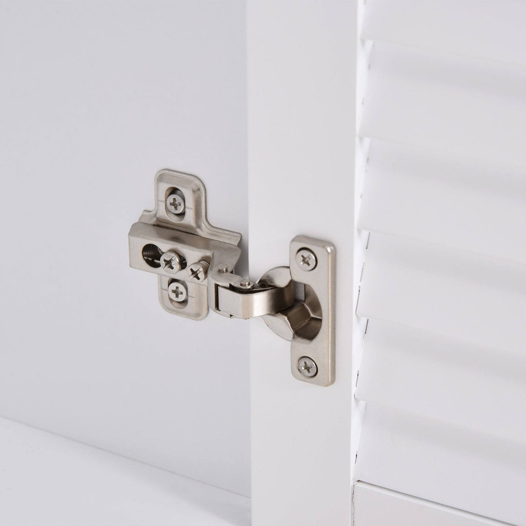 White 2 Door Under-Sink Storage Cabinet J65179