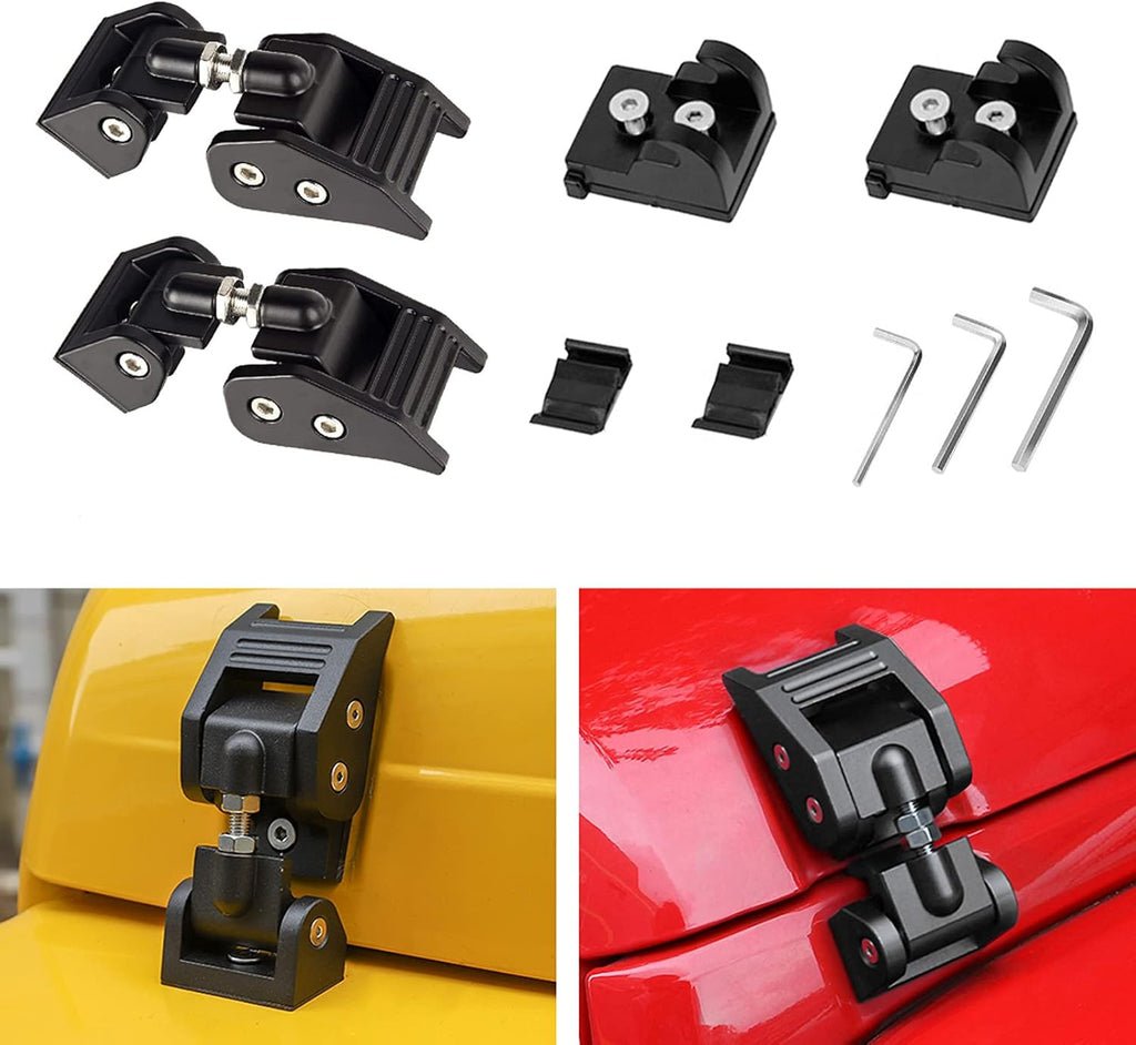 Red Aluminum Hood Catch Kit O743