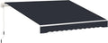 Blue Retractable Awning J77994
