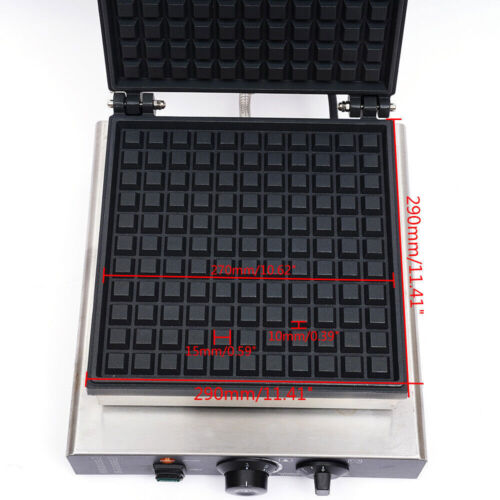 Nonstick Square Commercial Waffle Maker V295180