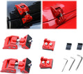 Red Aluminum Hood Catch Kit O743