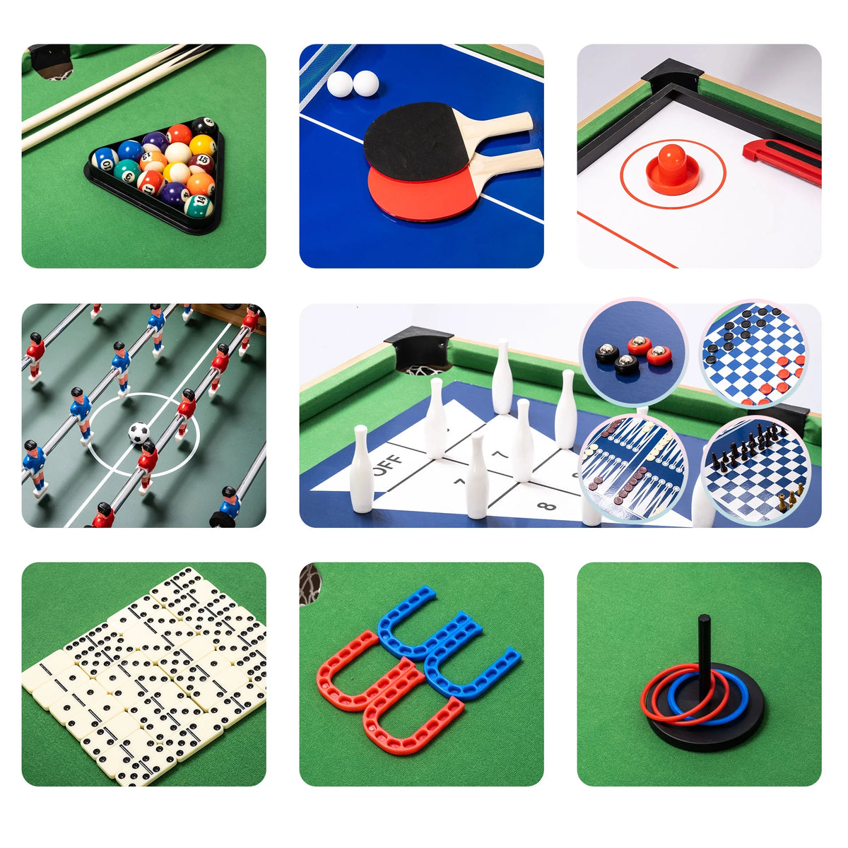 13-in-1 Combo Game Table Set L63744