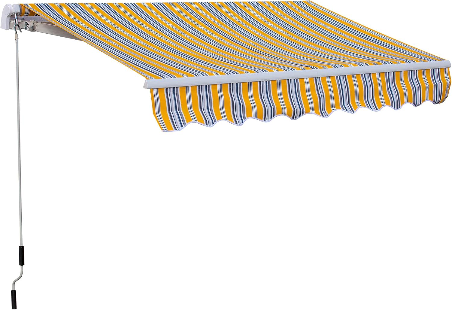 Blue Retractable Awning J77994