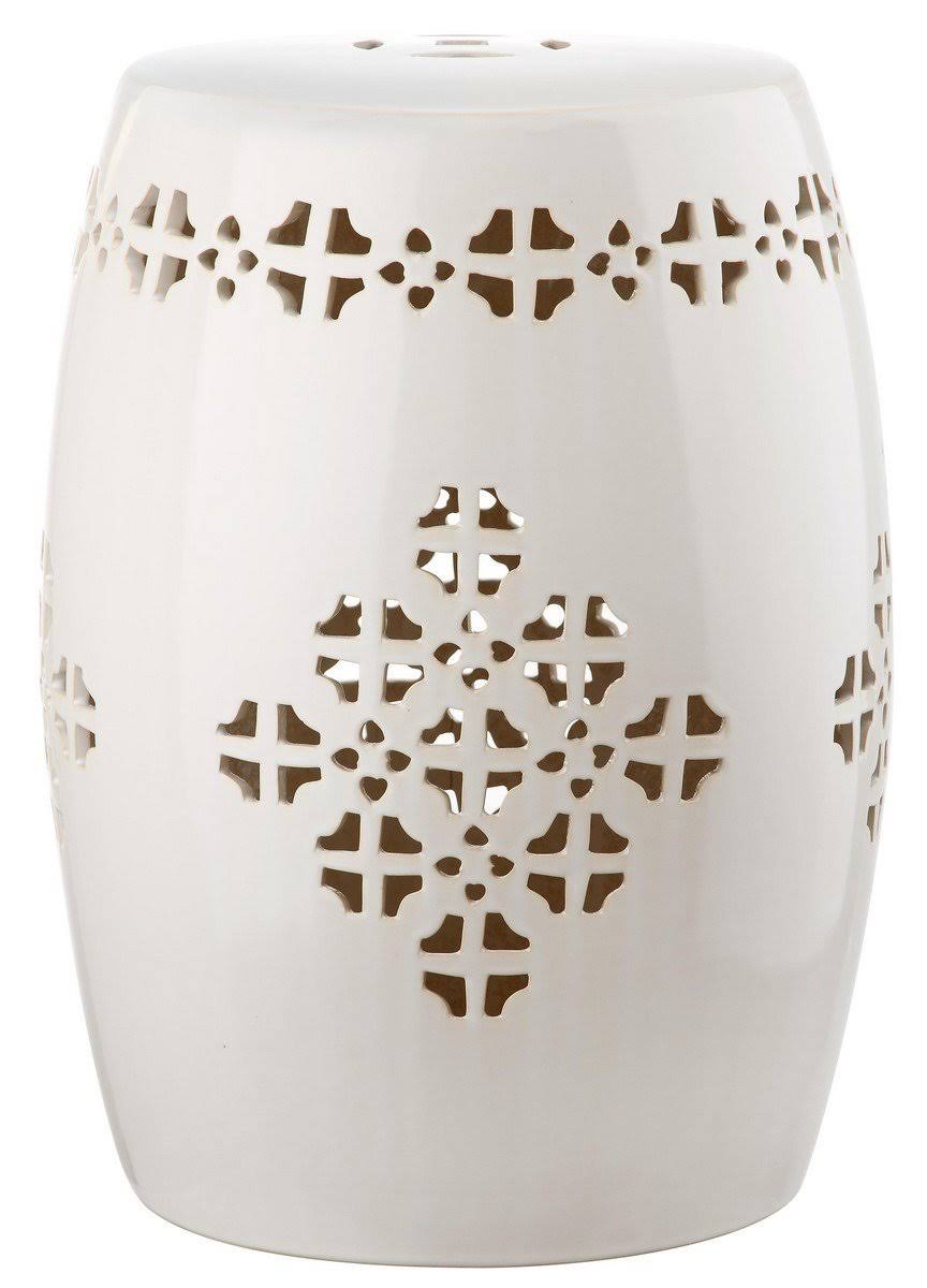 White Garden Stool M149937