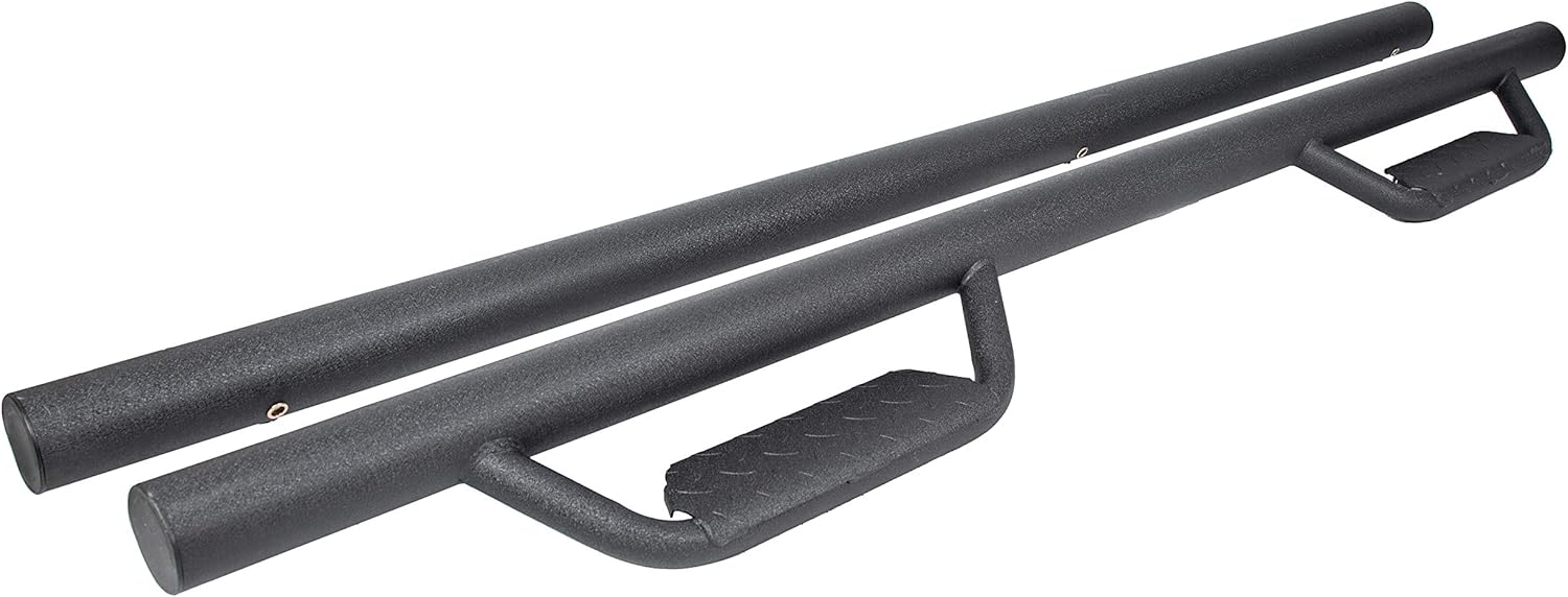 Matte Black Running Board Side Steps W358