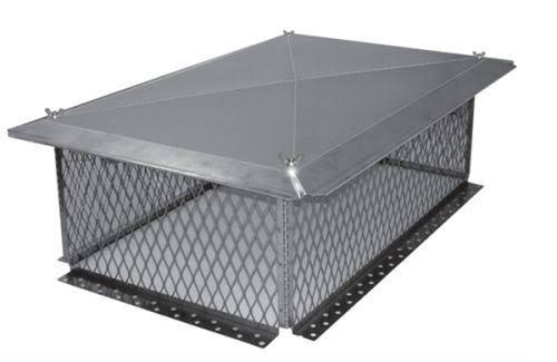 14x22x30x22 Stainless Multi-Flue Knock Down Cap X31979