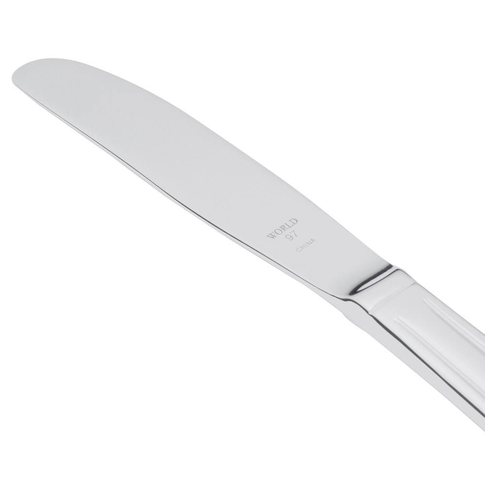 18/0 Stainless Steel Bread and Butter Knife - 36/Case I316