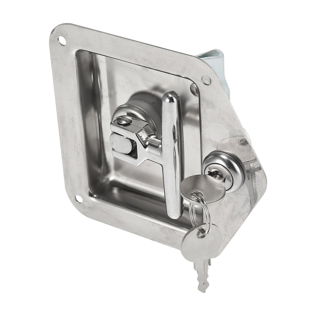 2 Set Stainless Steel Tool Box Lock with Gasket and Keys D893912
