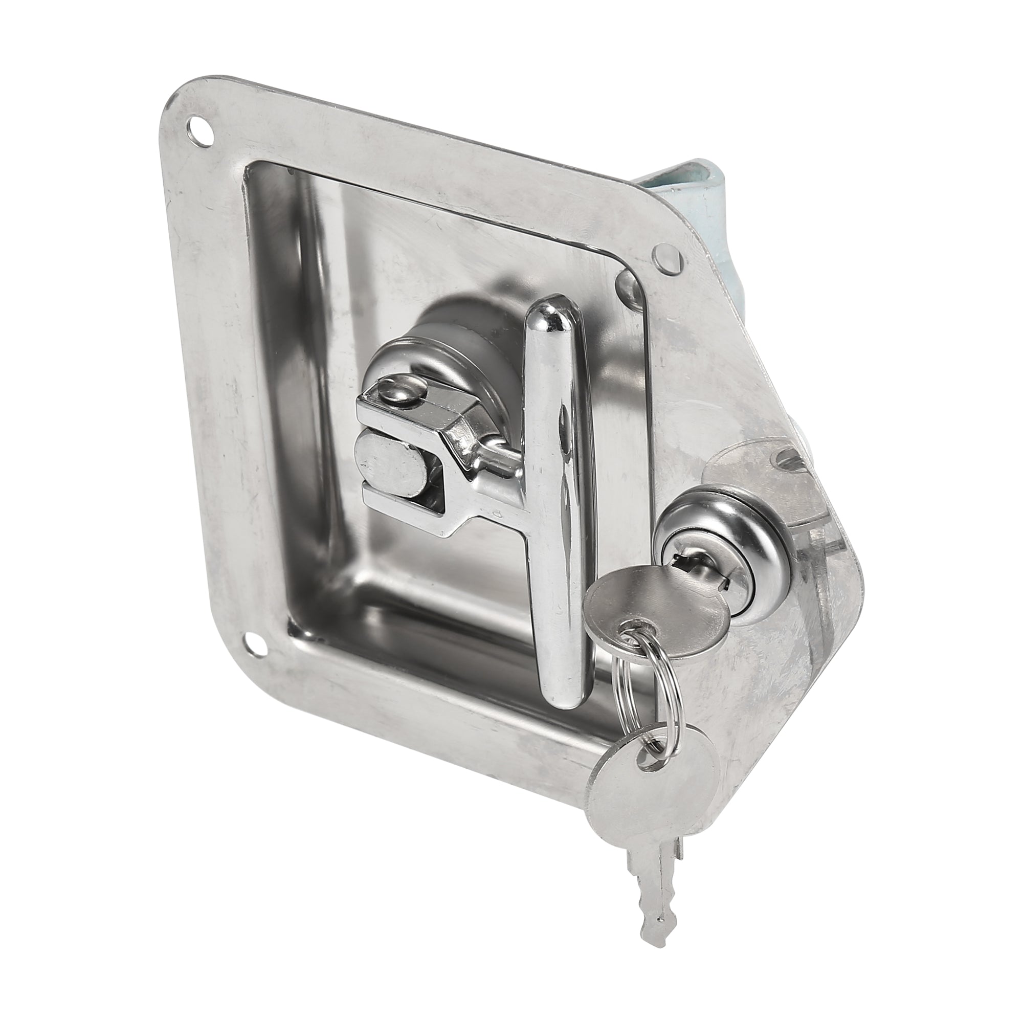2 Set Stainless Steel Tool Box Lock with Gasket and Keys D893912