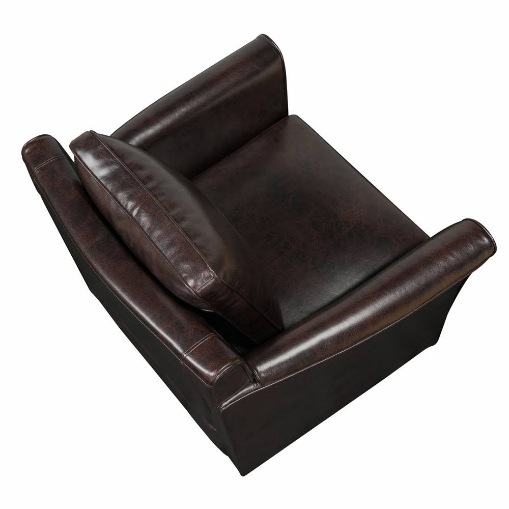 Upholstered Accent Chair Brown T3280