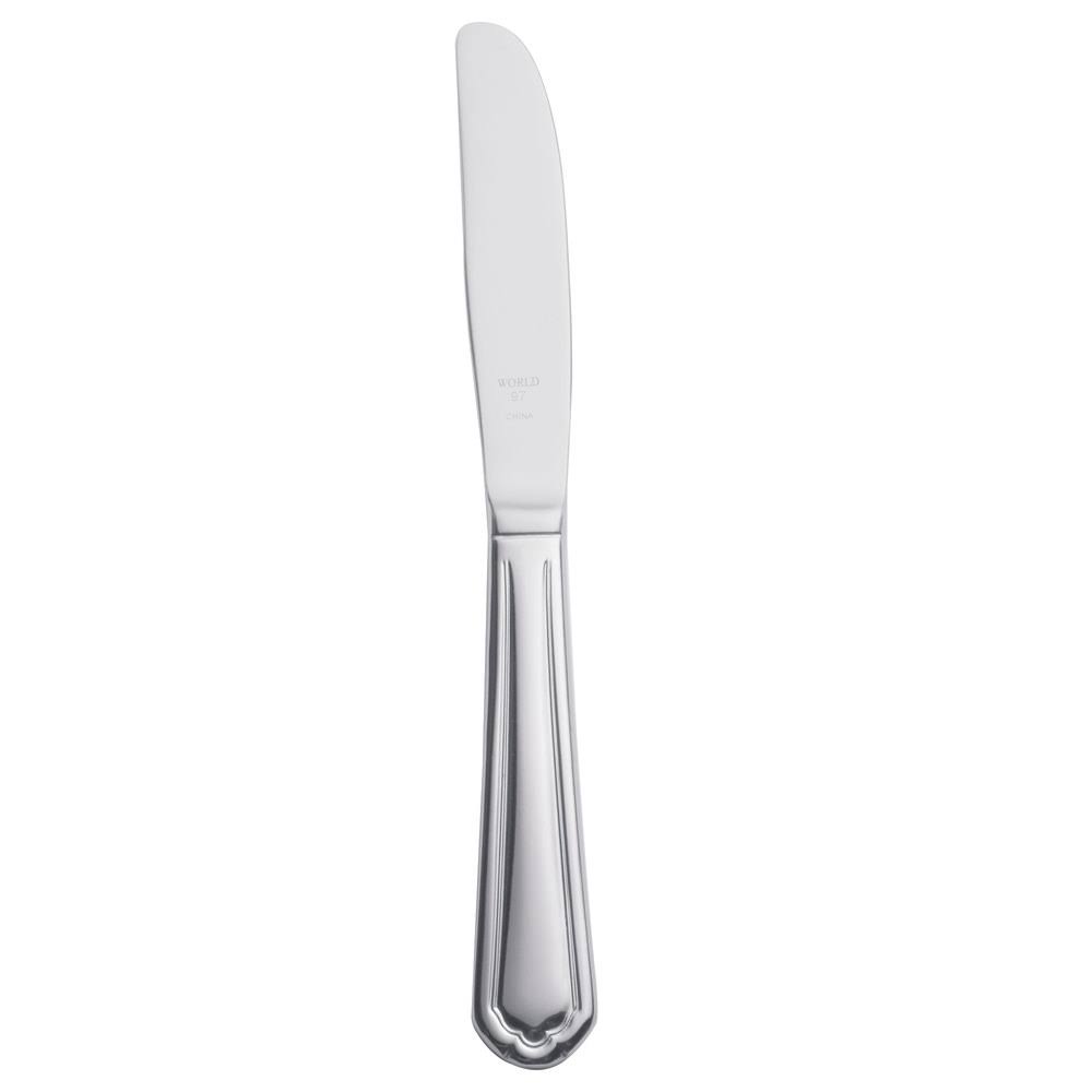 18/0 Stainless Steel Bread and Butter Knife - 36/Case I316