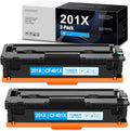 2 Pack Cyan Toner Cartridge for HP Printer Z501