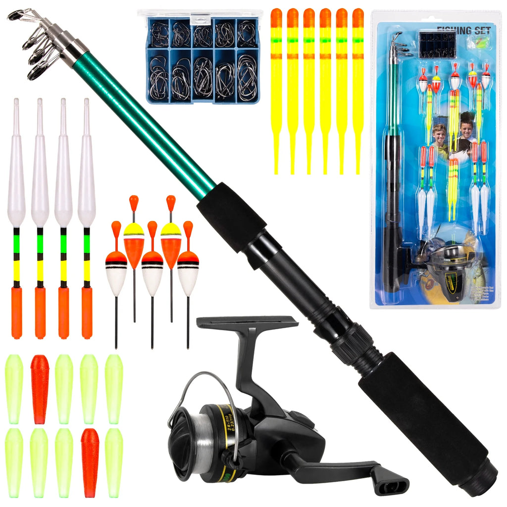 Telescopic Pole Rod With Reel Set P171