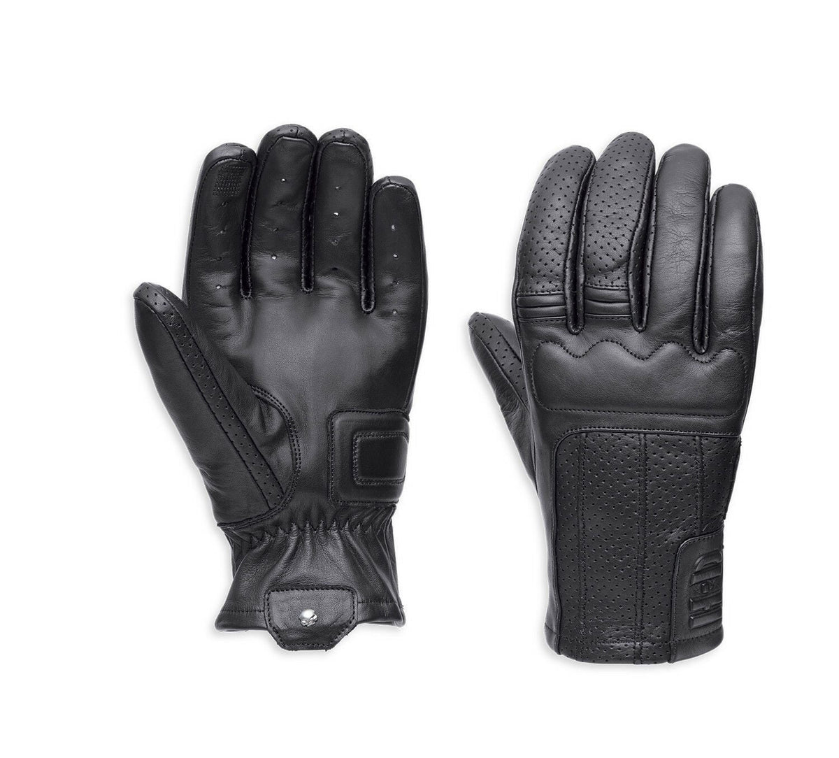 Men's Perforated Leather Gloves O584595