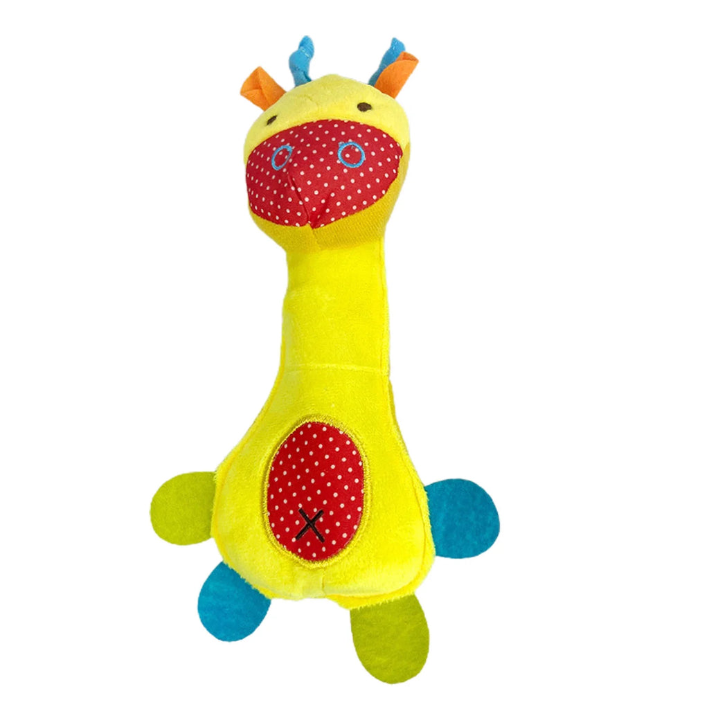 Squeaky Dog Toys Plush Cartoon Dolls G374343