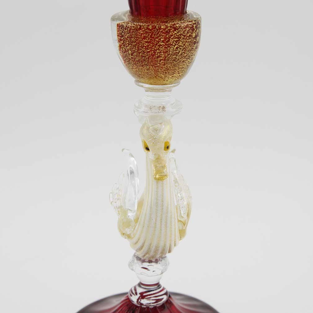 White Swan Candle Holder I223