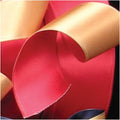 Red and Gold Double Face Satin Polyester Craft Ribbon 54 Yards E3795