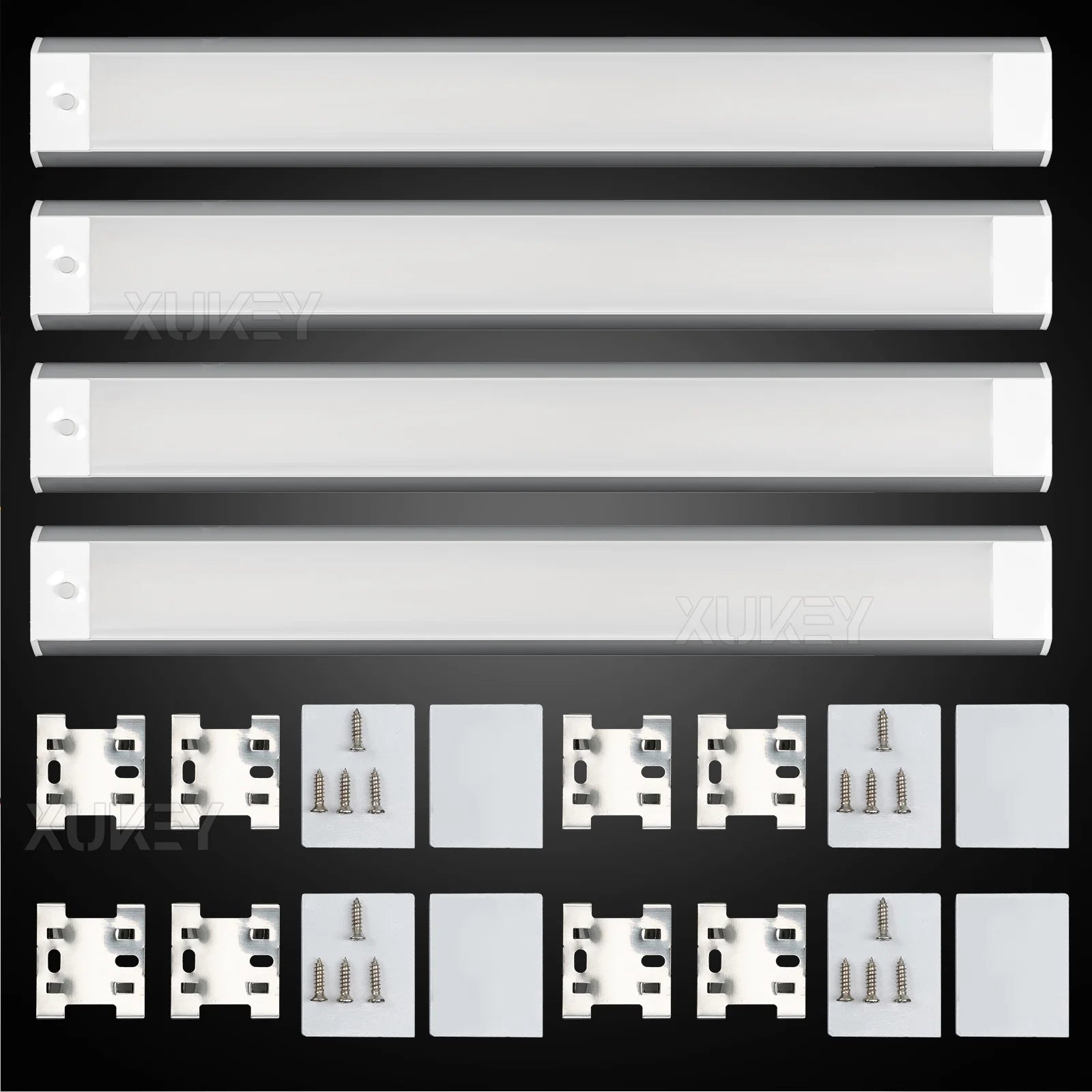 4pc RV Car Interior Led Ceiling Lights Strip Bar Boat Camper Trailer 10W Bright White X259