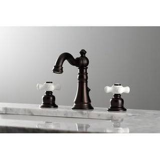 Matte Black Widespread Bathroom Faucet C5897