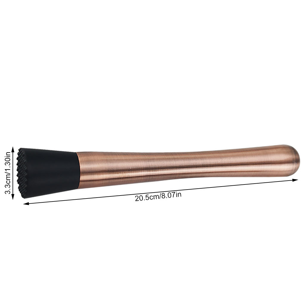 Bronze Stainless Steel Cocktail Muddler N9362