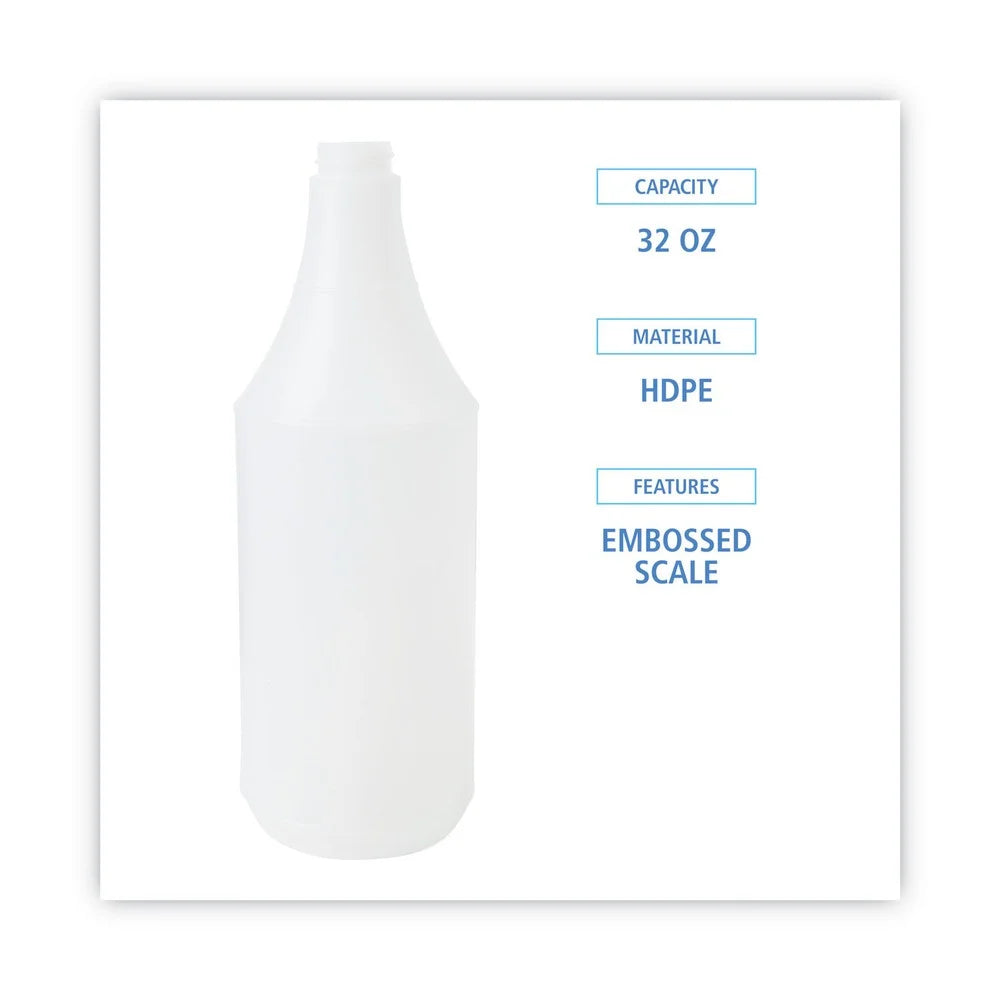 32 oz. Clear Embossed Spray Bottle M7474