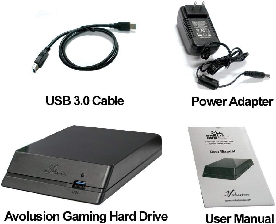 3TB 7200RPM USB 3.0 External Hard Drive A98011