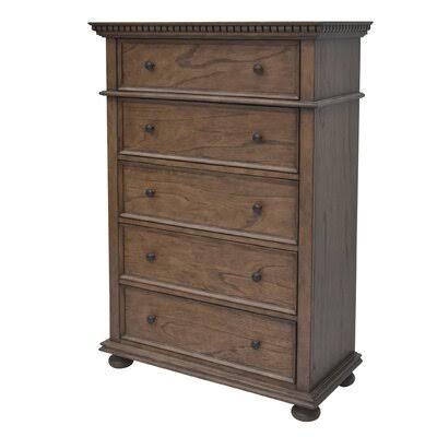 Sand 5 Drawer Chest H455