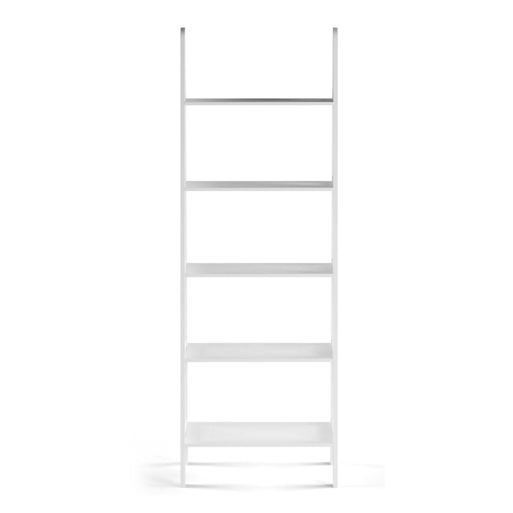 Espresso 5-Shelf Ladder Bookcase V9665
