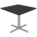 Ash Grey Square X-Base Table K242272