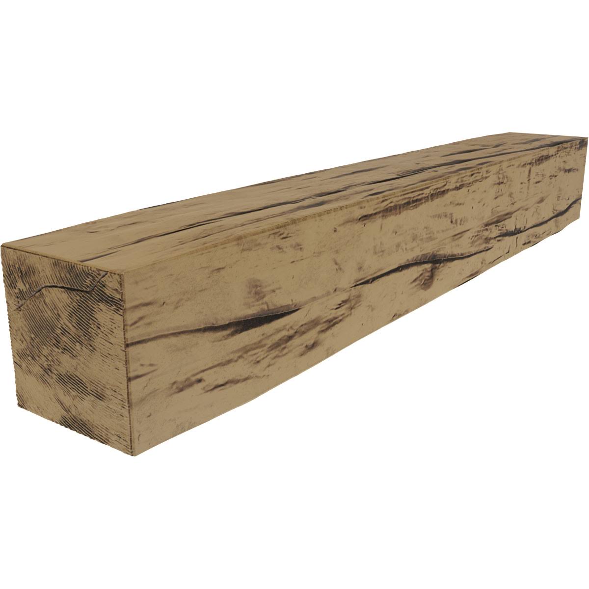 Natural Golden Oak Faux Wood Fireplace Mantel O960557