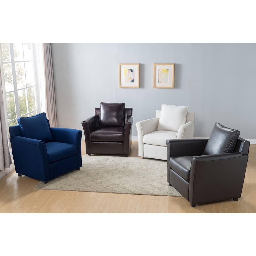 Upholstered Accent Chair Brown T3280