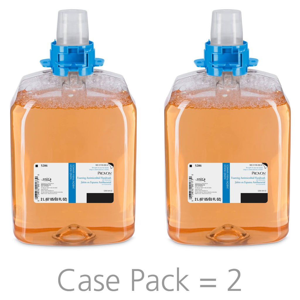 Foaming Antimicrobial Handwash, 2000 mL, 2/Case Q777176