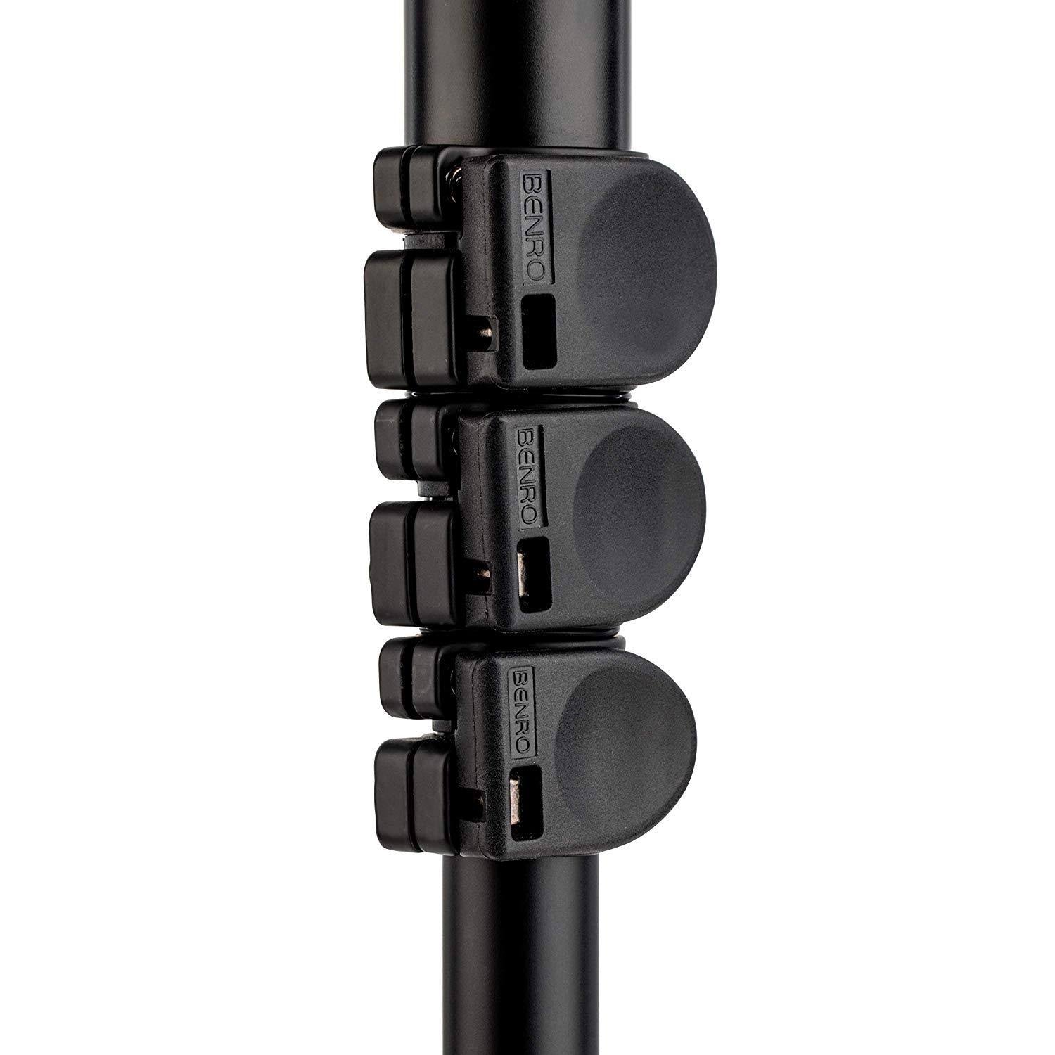 Aluminum Monopod with 3 Leg Base Flip Lock M440
