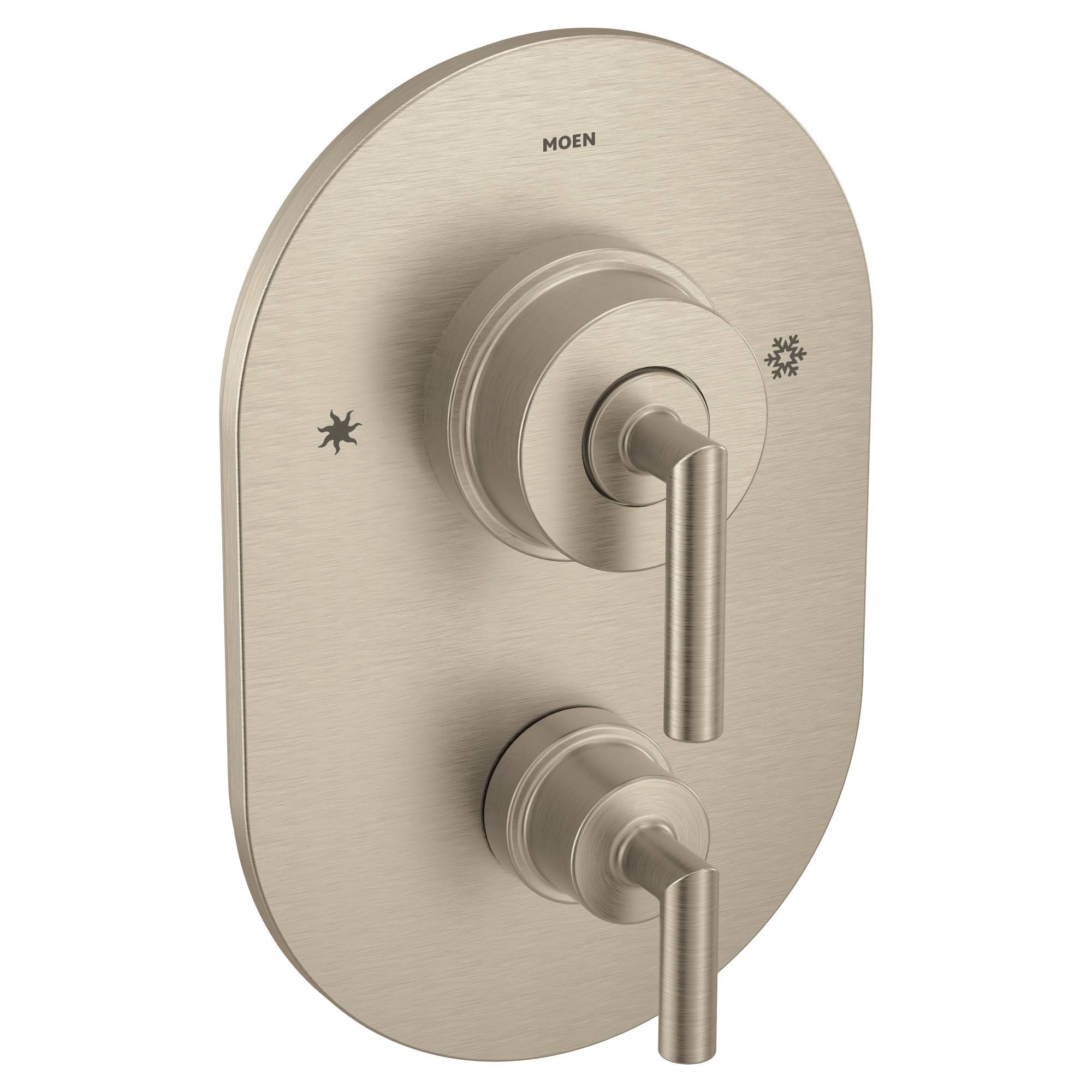 Brushed Nickel Diverter Valve Trim H358