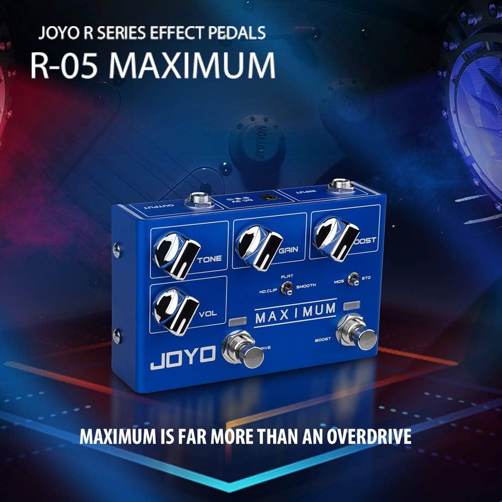 Overdrive Dual Channel Pedal for Electric Guitar Pack of 2 S426